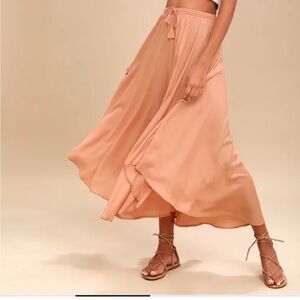 Samoa Blush Midi Skirt